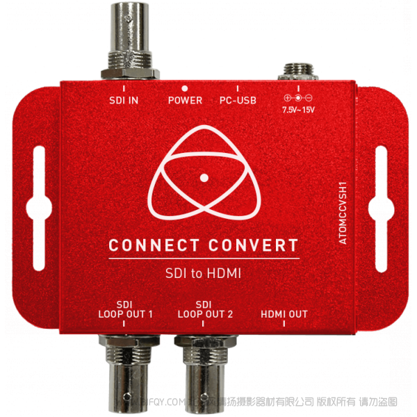 ATOMOS廣播級轉(zhuǎn)換器3G/HD/SD-sdi轉(zhuǎn)hdmi高清轉(zhuǎn)換器配套機(jī)架防脫落