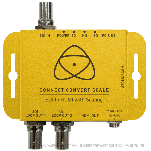 ATOMOS廣播級轉(zhuǎn)換器3G/HD/SD-SDI轉(zhuǎn)HDMI支持上下變換