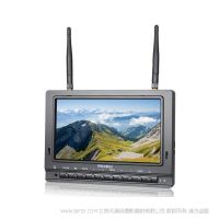 富威德 FEELWORLD FPV733 7" 800x480高亮度1000cd/m²內(nèi)置電池32頻道自動搜索無線雙接收航拍監(jiān)視器 