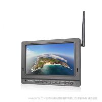 富威德 FEELWORLD  PVR758 7" 1024x600無線航拍高清航拍監(jiān)視器32頻道5.8G雙通道分集接收DVR黑匣子錄制