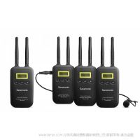 楓笛 Saramonic VmicLink5（RX+TX+TX+TX）一拖三 無線麥克風(fēng) 直播采訪 麥克風(fēng) 單反相機(jī)外接話筒 5.8GHz  腰包式