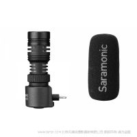 楓笛 Saramonic SmartMic+Di 便攜式指向麥克風 適配Lightning接口蘋果設備 vlog麥克風 唱吧