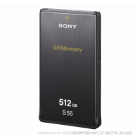 索尼 SR-512S55(SR512S55) SRMemory 卡，512 GB 容量和 5.5 Gbps 寫入速度  SR 記憶卡 閃存卡 存儲(chǔ)