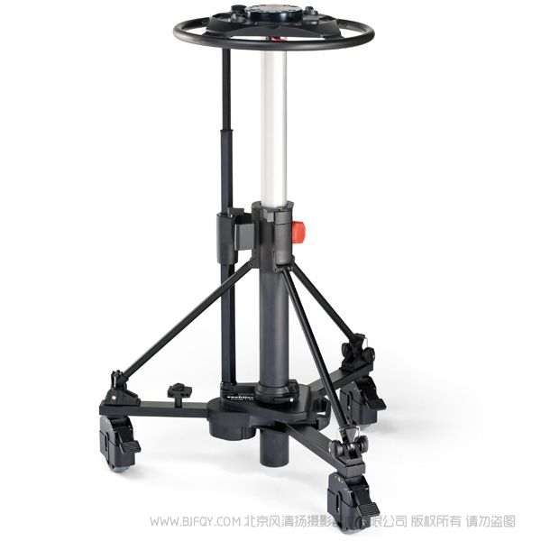 Sachtler®（薩科勒） 5199 液壓升降臺(tái) Combi Ped 1-40 Sachtler Pedestal Combi Ped 1-40 with Steering Wheel,Dolly Combi 1-40, Flat Base Mount and Manual Pump