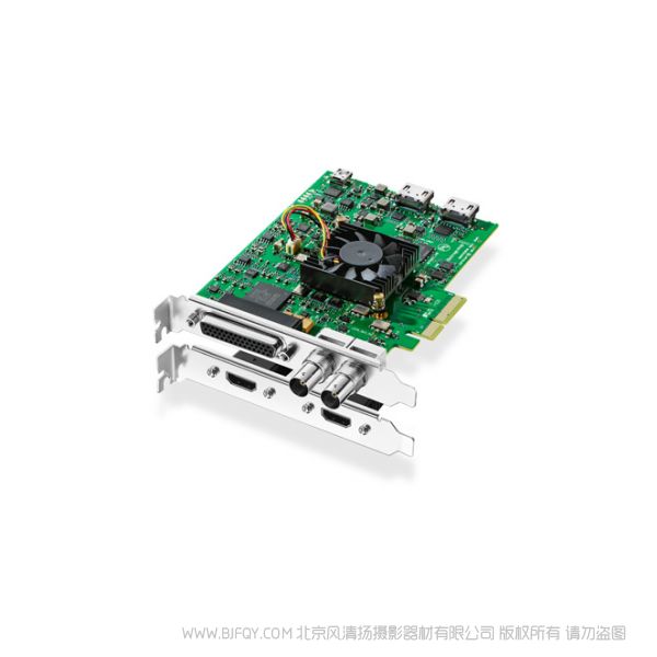 BMD DeckLink Studio 4K  如果您使用眾多模擬視頻和音頻設備進行制作，并且需要在SD、HD、2K和Ultra HD之間無縫工作，那么DeckLink Studio 4K就是理想選擇