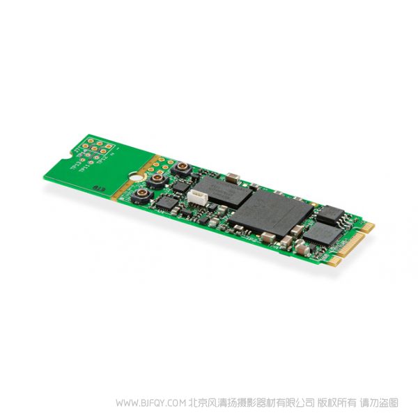 BMD DeckLink SDI Micro  配備3G-SDI接口的微型M.2卡，可同時采集和輸出所有SD和HD格式，較高可達1080p60