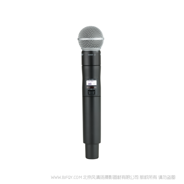 Shure ULXD2/SM58  SM58話筒配備ULXD2手持式發(fā)射機 ULX-D數(shù)字無線系統(tǒng)之SM58A手持式無線發(fā)射機。