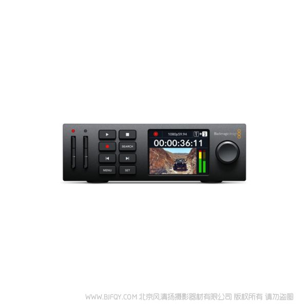 BMD  HyperDeck Studio HD Mini 3G-SDI輸入輸出、HDMI輸出、雙SD卡存儲(chǔ)介質(zhì)插槽、內(nèi)置同步和時(shí)間碼生成器 錄像機(jī)