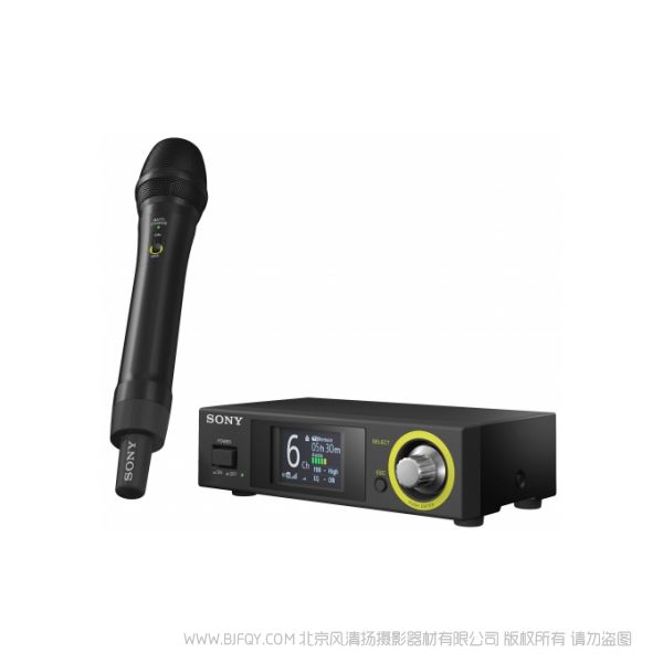 索尼 SONY DWZ-M70 數(shù)字無線麥克風(fēng)套件 帶手持式發(fā)射器 用于聲樂/演講 