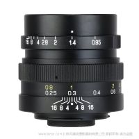 中一光學(xué) Speed Master 25mm F0.95 適用于M43口、工業(yè)C口