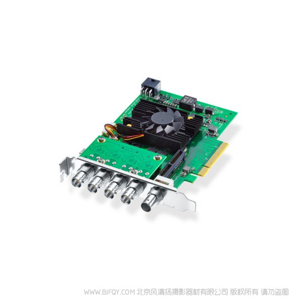 BMD DeckLink 8K Pro  一款高端數(shù)字電影級采集卡，可處理SD、HD、Ultra HD、4K及8K在內(nèi)的所有幀尺寸 四個12G SDI