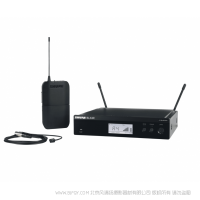 Shure 舒爾 BLX14R/W93 帶有WL93微型領夾話筒的無線機架演示器系統(tǒng) 無線腰包領夾小蜜蜂一拖一