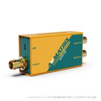 邁拓斯 avmatrix 1x2 12G-SDI信號分配器-SD1121-12G SDI均衡和時鐘恢復(fù) 