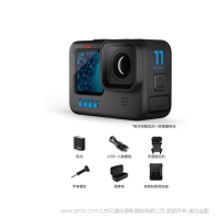 Gopro HERO11 Black 運動攝像機   電影級的 5.3K60 + 2.7K240 視頻，且可以從視頻中獲取 24.7MP 靜態(tài)照片