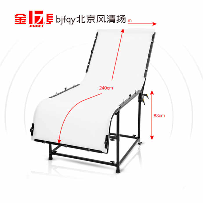 金貝QH-Y100專業(yè)產(chǎn)品拍照攝影臺靜物臺攝影燈攝影棚附件用途廣